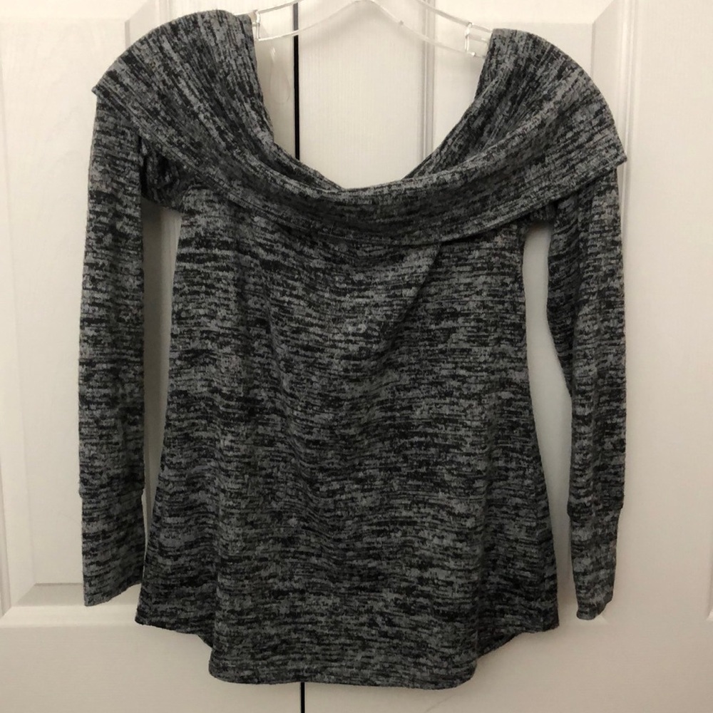 Socialist off the shoulder top